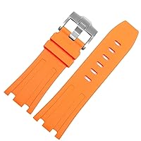 For AP 15703 Watchband Rubber WatchStrap 28mm Waterproof, Sweatproof and WearResistant Bracelet