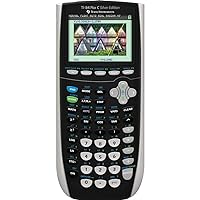Texas Instruments TI-84 Plus C Silver Edition Graphing Calculator, Black (Renewed)