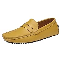 Men's Classic Penny Loafer Driving Moccasins Multicolor Shoes