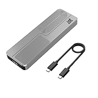 512GB Ultra Speed Portable SSD (PCIe NVMe 4.0, USB-C 3.1 Gen2 Type C, Up to 1050MB/s, Only 2.8 oz, Built w/Kingston, Micron, Crucial) External Hard Drive for iPhone 15, PC, Mac, Xbox, PS4, Camera