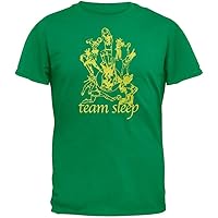Team Sleep - Anti Jock T-Shirt - Small Green