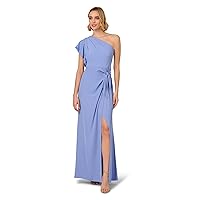 Adrianna Papell Women's One-Shoulder Gown