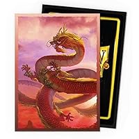 Dragon Shield Sleeves – Limited Edition Matte Dual Art: Wood Dragon 100 CT - Card Sleeves - Smooth & Tough - Compatible with Pokémon, Magic The Gathering Cards & Digimon MTG TCG OCG & Hockey Cards