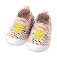 Toddler Sneakers Boys Girls Lightweight Breathable Tennis Shoes Slip-on Walkers Shoes