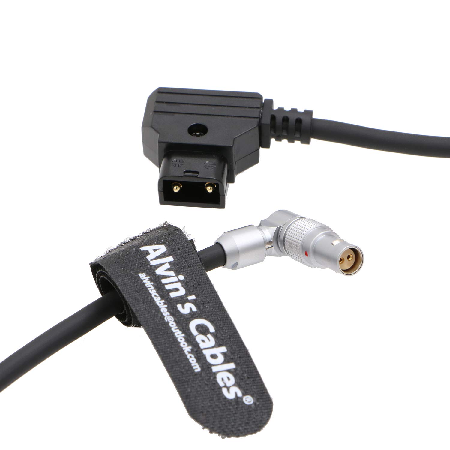 Alvin’s Cables Power Cable for RED Komodo Camera Rotatable Right Angle 2 Pin Female to D-tap L Type Cord