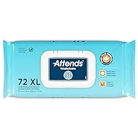 Attends Washcloths Large, 72 Count