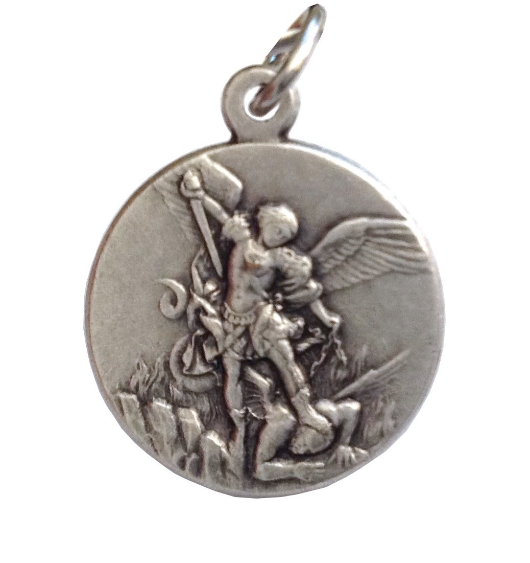 SAINT MICHAEL THE ARCHANGEL MEDAL - THE PATRON SAINTS MEDALS- 100% MADE IN ITALY