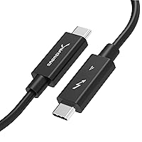 SABRENT Thunderbolt 4 Passive Cable [3.28 Feet / 1 Meter] (CB-T4M1)