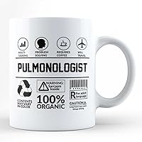 Pulmonologist Funny Perfect Sarcasm Mug/Gift For Medical Professional Pulmonologist Black Coffee Mug By HOM