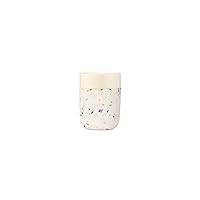 W&P Porter Ceramic Mug w/ Protective Silicone Sleeve, Terrazzo Cream 12 Ounces | On-the-Go | Reusable Cup for Coffee or Tea | Portable | Dishwasher Safe