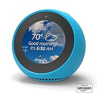 Mission Color Skin for Amazon Echo Spot (Bahama Blue)