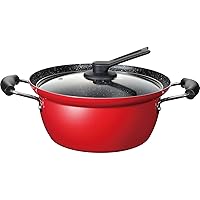 Wahei Freiz RB-1697 Two-Handled Pot, 9.4 inches (24 cm), Induction and Gas Compatible