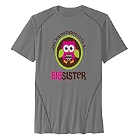 Men Gym T-Shirt Look Whoos Going To Be A Big Sister Owl