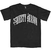 Pooh Shiesty T Shirt Shiesty Cover Logo Official Mens Black Size M