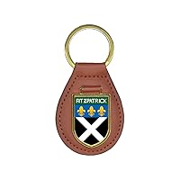 Fitzpatrick Family Crest Coat of Arms Total Key Chains