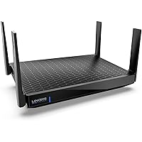 Linksys Hydra Pro Mesh WiFi 6E Router | Connect 55+ Devices | Up to 2,700 Sq Ft | Speeds of up to 5.4 Gbps (AXE6000) | Tri-Band | MR7500 | New Version