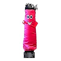 LookOurWay Mini Air Dancers Inflatable Tube Man Set Desktop Size, Pink