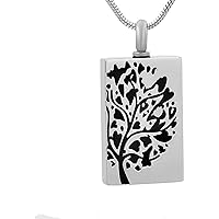 Necklace Cremation Urn Pendant Ash Locket Memorial Jewelry Tree of Life Necklace Lockets Necklace