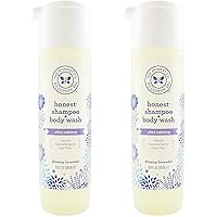 The Honest Company: Dreamy Lavender Scented Shampoo + Body Wash (10 oz) - Pack of 2