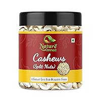 Nature Connect Cashews Nuts Broken 2 Pieces - 250 gms | Split broken Cashews Nuts_Packing May Vary