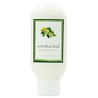 Shea Butter Cool Citrus Basil Cream by MoonDance Soaps - Handmade Moisturizers with Shea Butter and Aloe Vera