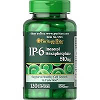 Puritan's Pride IP-6 Inositol Hexaphosphate 510 mg-120 Capsules