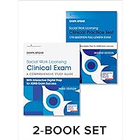 Social Work Licensing Clinical Exam Guide and Practice Test Set: Print + Online LCSW Exam Prep from Dawn Apgar with 340 Questions, Two Practice Tests and Customized Study Plan. Social Work Licensing Clinical Exam Guide and Practice Test Set: Print + Online LCSW Exam Prep from Dawn Apgar with 340 Questions, Two Practice Tests and Customized Study Plan. Paperback