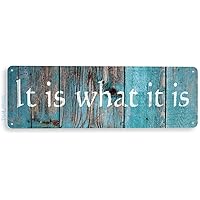 Tin Sign What It is Rustic Kitchen Cottage Farm Cabin Beach Lake House B359