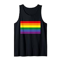 Rainbow Flag Equality Gay Lesbian Transgender Love diverse Tank Top