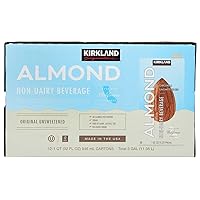 Kirkland Signature Almond Milk, 32 Fluid Ounce (12 Count)
