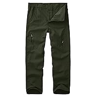 Kids' Cargo Pants, Pants for Boys Casual Outdoor Lightweight Hiking Climbing Fishing Safari Camping Travel boy Scout Pants