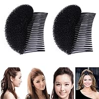 Pack of 2 Hair Styling Clip Stick Bun Maker Braid Tool Hair Accessories Charming Bump It Up Volume Inserts Do Beehive Hair Styler Hair Comb DIY Hair Beauty Tool