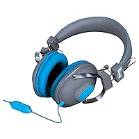 iSound HM-260 Dynamic Stereo Headphones with in-line Mic and Volume controls (blue)