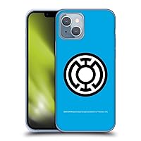 Head Case Designs Officially Licensed Green Lantern DC Comics Blue Lantern Corps Soft Gel Case Compatible with Apple iPhone 14