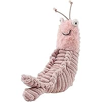 22cm Lovely PIPI Shrimp Plush Toy, Lobster Plush, Marine Animal Stuffed Doll, Gift Decoration Cute Pillow Kawaii Pink