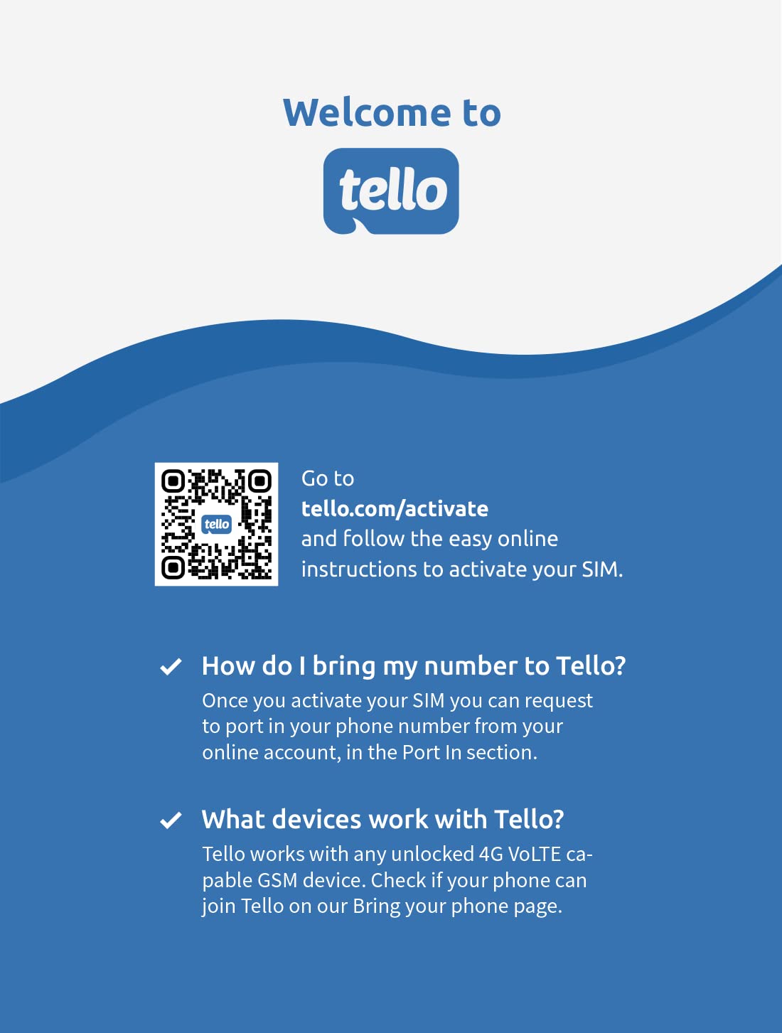 Tello Mobile Phone Plan | $19/Month - Unlimited Talk & Text + 5GB | 3 in 1 SIM Card Kit | 4G LTE/5G Data