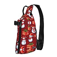 Peace Frog Tree Print Lightweight Adjustable Crossbody Backpack Daypack For Men,Women Sling Bag