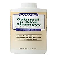 Davis Oatmeal and Aloe Dog and Cat Shampoo, 12-Ounce