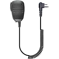 PRYME® SPM-100 Observer™ Series is a Lightwieght, Compact Remote Speaker Microphone Designed for use in Light-Duty Applications (SPM-103) - Moto w/ 2-Pin Side Connector Compatible
