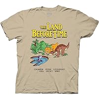 Ripple Junction The Land Before Time Main Cartoon Movie Adult T-Shirt Officially Licensed