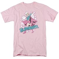 DC Comics Men's I'm Supergirl Classic T-shirt Large Pink
