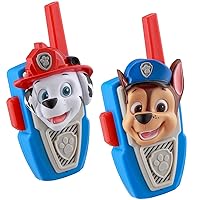 PAW Patrol Walkie Talkies - Set of 2 Kids Walkie Talkies Chase and Marshall – Excellent Walkie Talkies for Toddlers
