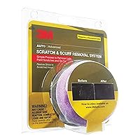 3M Auto Scratch Removal Kit, Eliminates Scratches, Scuffs and Other Defect, Includes Disc Pad Holder, 3000 Grit Abrasive Square, Compounding & Polishing Pads, Rubbing Compound, Scratch Remover (39071)