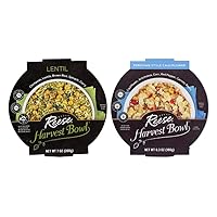 Reese Harvest Bowl Bundle | Lentil (Pack of 8) & Peruvian Veggie (Pack of 8) | Pack of 16 Total