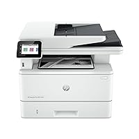 HP LaserJet Pro MFP 4101fdn Printer, Print, scan, copy, fax, Fast speeds, Easy setup, Mobile printing, Advanced security, Best for small teams, Ethernet/USB only