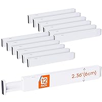 Lifewit 12 Pack Kitchen Drawer Dividers 2.36