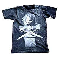 Unisex Chucky Childs PlayT-Shirt Short Sleeve Mens Womens
