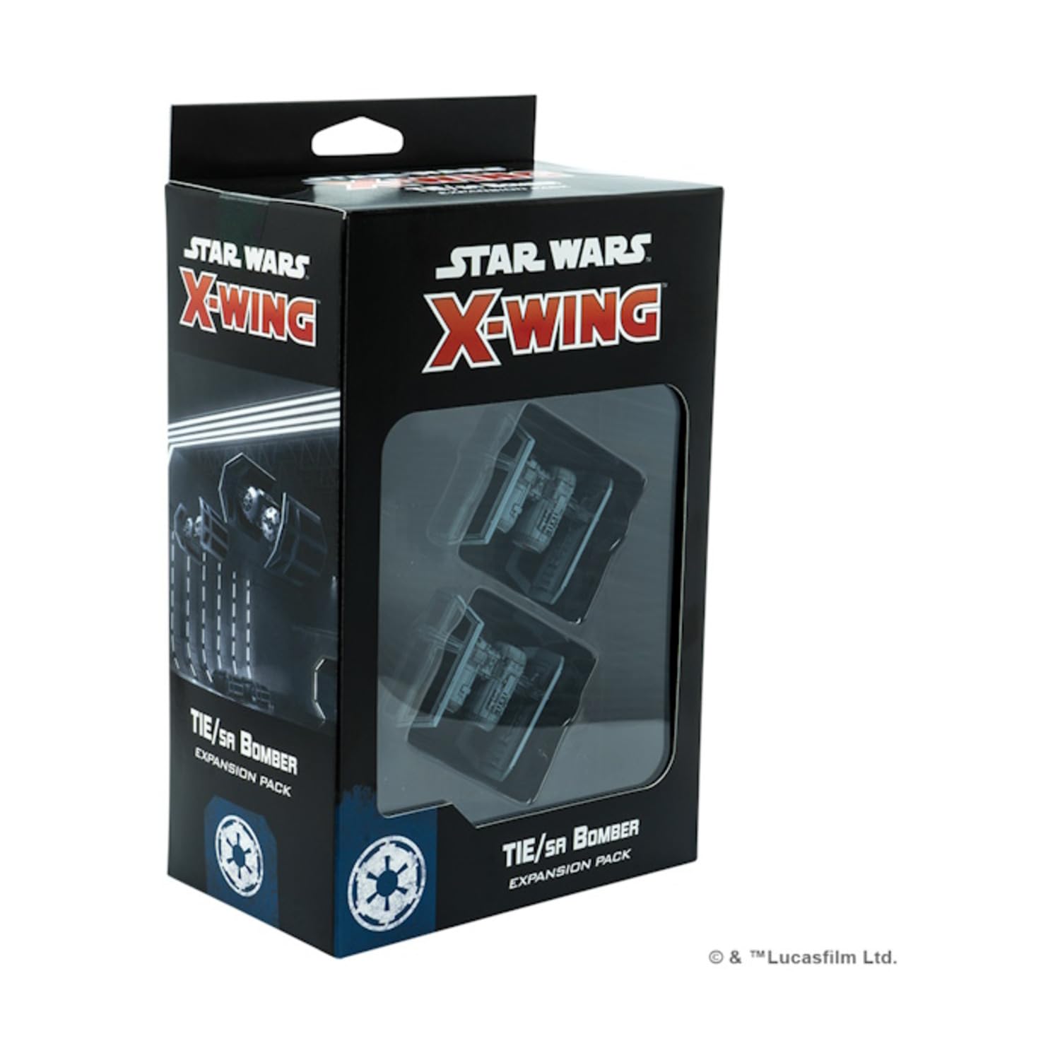 Atomic Mass Games Star Wars X-Wing 2nd Edition Miniatures Game TIE/sa Bomber Expansion Pack - Unleash Imperial Fury! Strategy Game for Kids & Adults, Ages 14+, 2 Players, 30-45 Min Playtime, Made