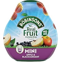 Robinsons Squash'd Apple & Blackcurrant No Added Sugar 4x66ml