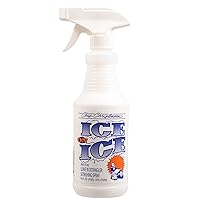 Chris Christensen Ice on Ice Detangler and Finishing Dog Spray, Groom Like a Professional, Ready to Use, Helps Brush/Comb Glide Through Coat, Conditions, No Residue, All Coat Types, Made in USA, 16 oz